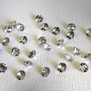 Diamond shaped rhinestones 10mm 30 pieces ideal for crafts or for your table decorations image 1