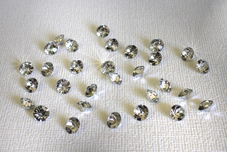 Diamond shaped rhinestones 10mm 30 pieces ideal for crafts or for your table decorations image 1