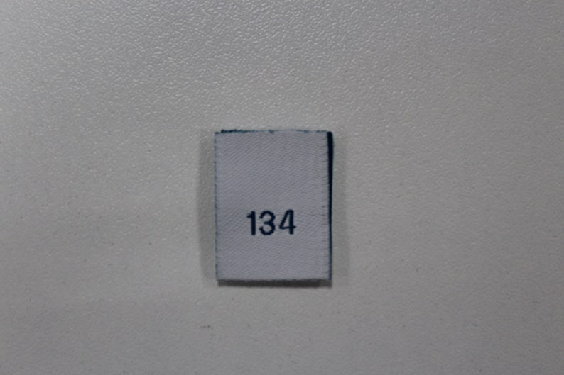 0,25 Euro/Stück 10 Label Größenetiketten für Kinder, 134 Bild 1