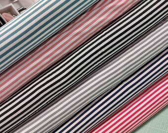 15,90 Euro/meter jersey striped, combination fabric