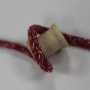 1 m cotton cord, 5-6 mm, mottled, 43461 image 1