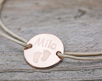 Engraving Bracelet • Engraving Plate Bracelet • Family Bracelet • Personalized Engraving • Friendship Bracelet • Gift Easter Mother's Day