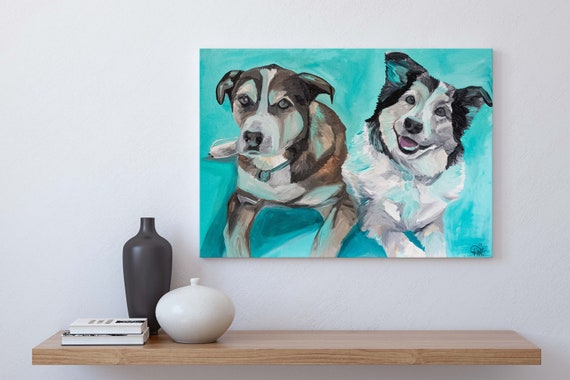 Happy Dog Diamond Painting Kit - by Elvira Clement – Heartful Diamonds