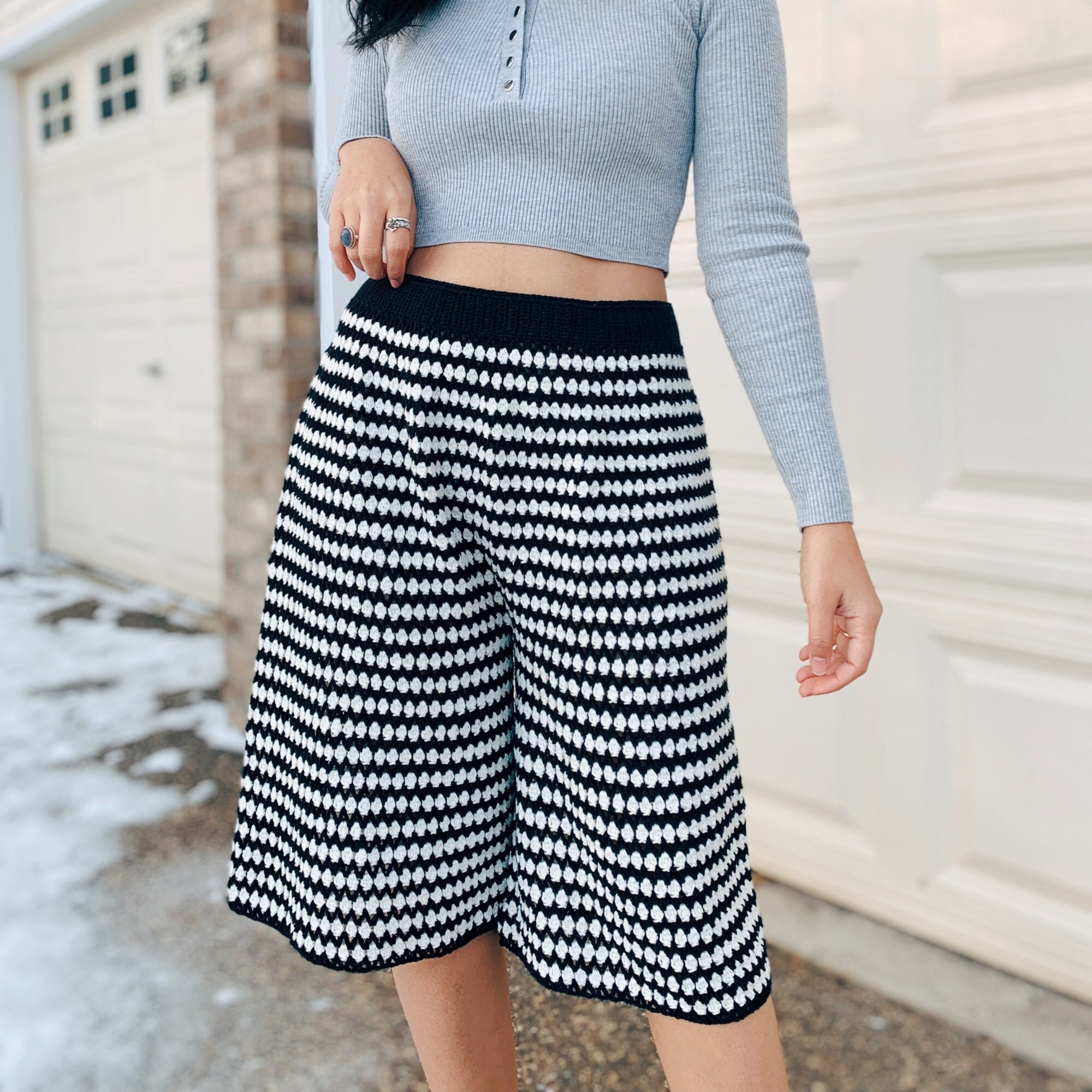 Crochet Lace Pants - Etsy