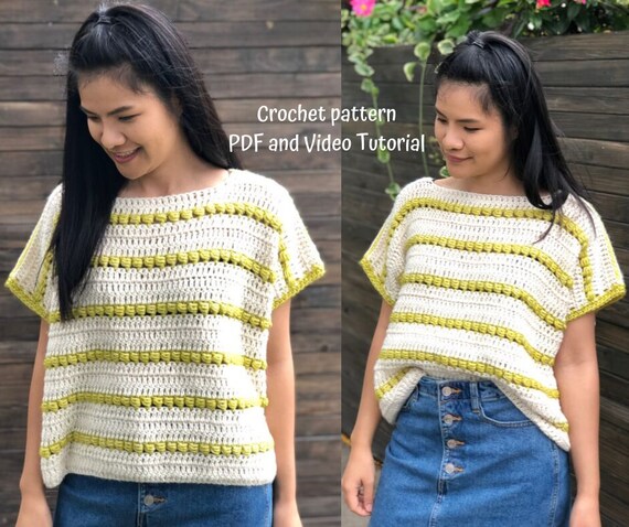 crochet over top
