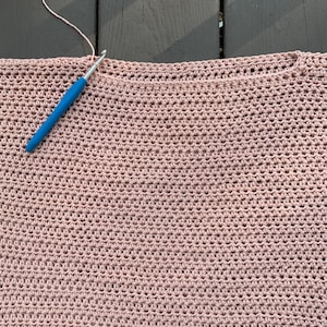 Crochet Pattern : Crochet pullover sweater pattern.PDF file, photo tutorial and video tutorial sizes XS-XXL, crochet sweater pattern,crochet image 8