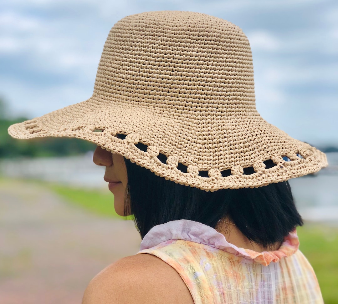 Crochet Sun Hat Pattern & Video Tutorial Printable