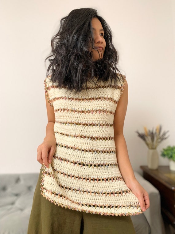 Crochet Pattern: Crochet Side Slit Top/dress Pattern for Us Women's Sizes  Xs-xxl PDF File and Video Tutorial,crochet Top,crochet Summer Top - Etsy
