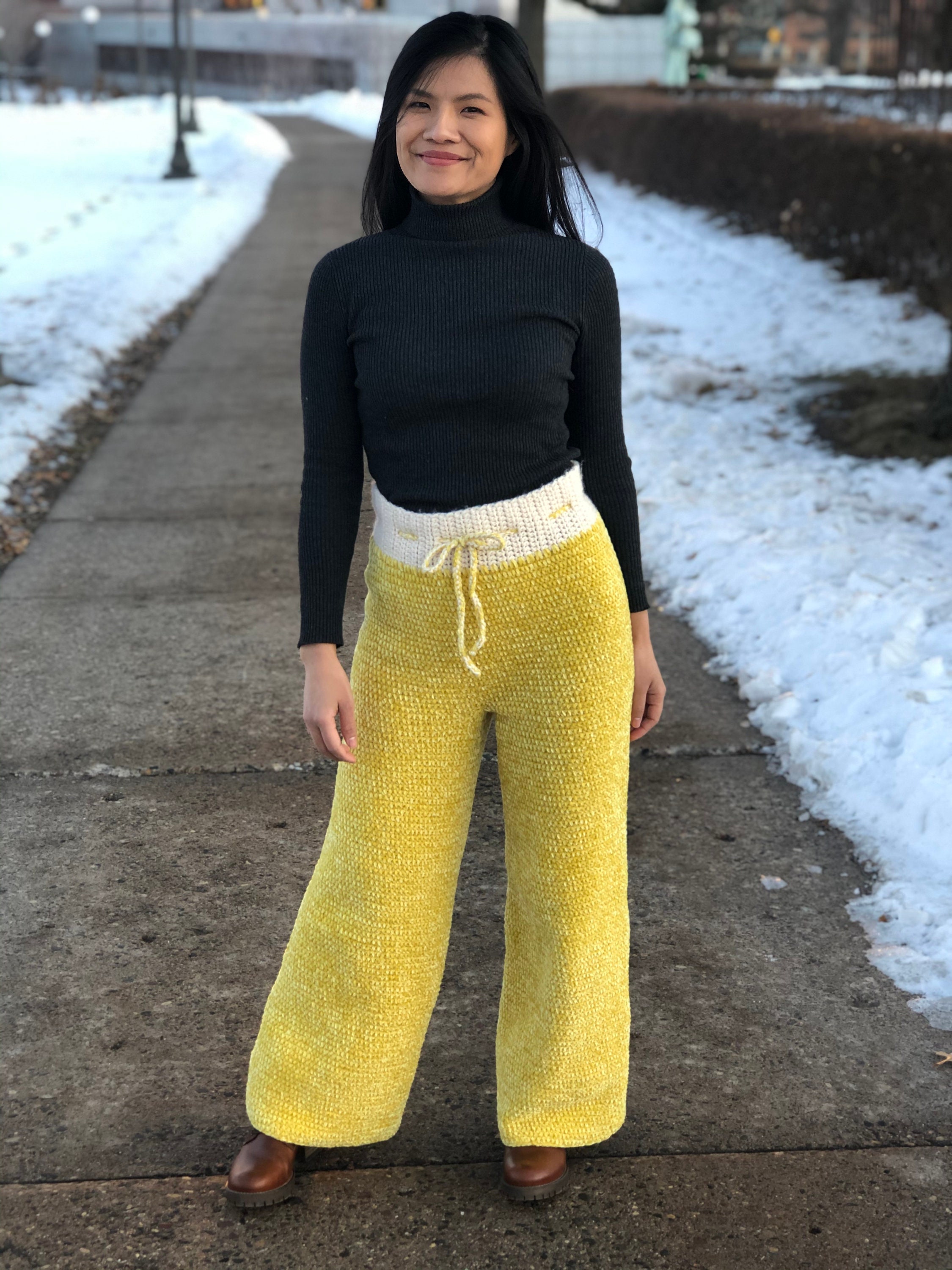 美品 HELIOPOLE CROCHET LACE KNIT PANTs HELIOPOLE（エリオポール）の「CROCHET LACE KNIT PANTs（その他