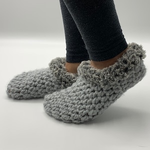 Crochet Slipper Pattern: Comfy Cozy Slippers for Women (PDF & Video Tutorial) image 2