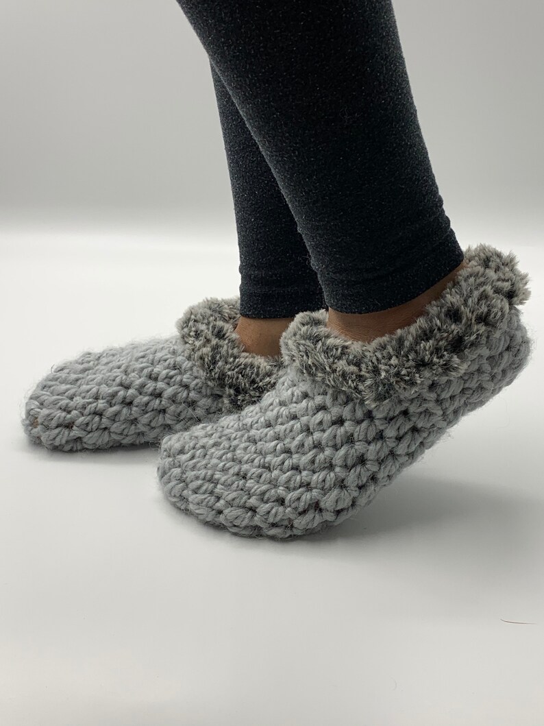 Crochet Slipper Pattern: Comfy Cozy Slippers for Women (PDF & Video Tutorial) image 2