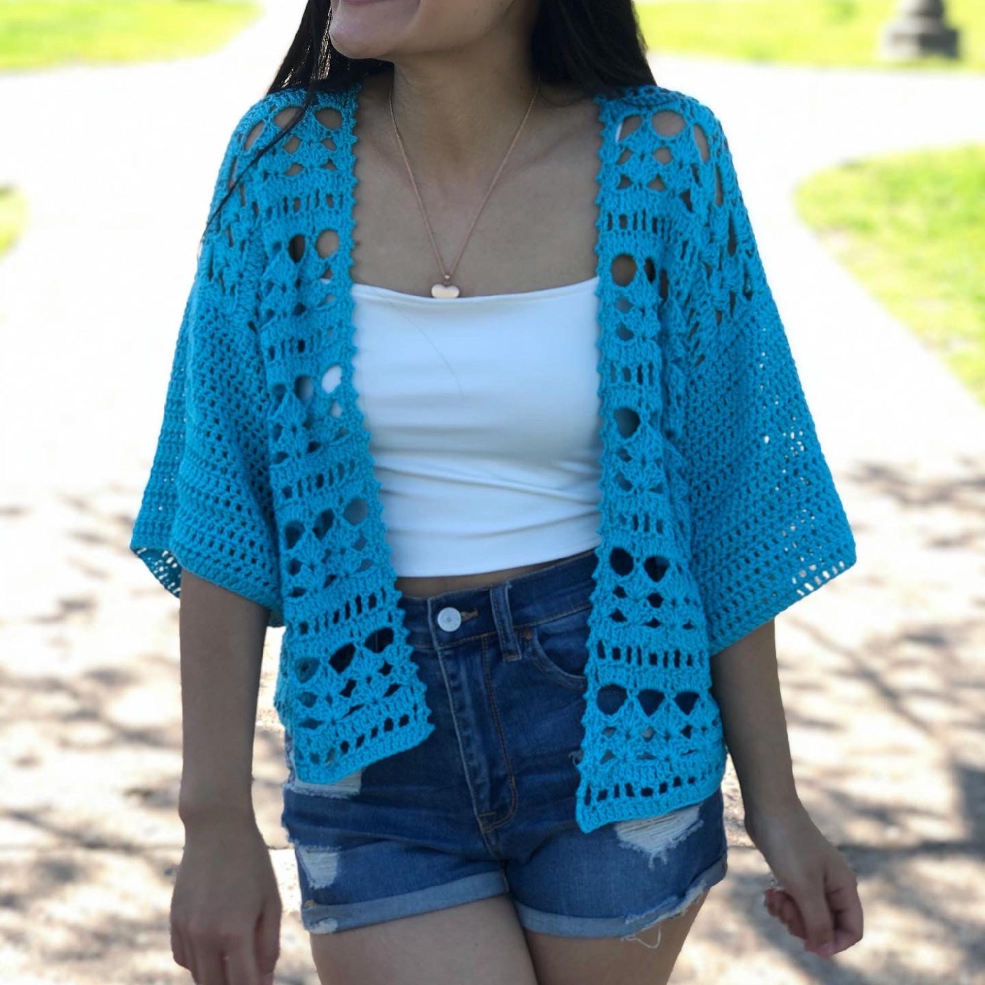 40 Summer Cardigan Crochet Patterns to Keep You Cool and Layered 11 Crochet Summer Cardigan