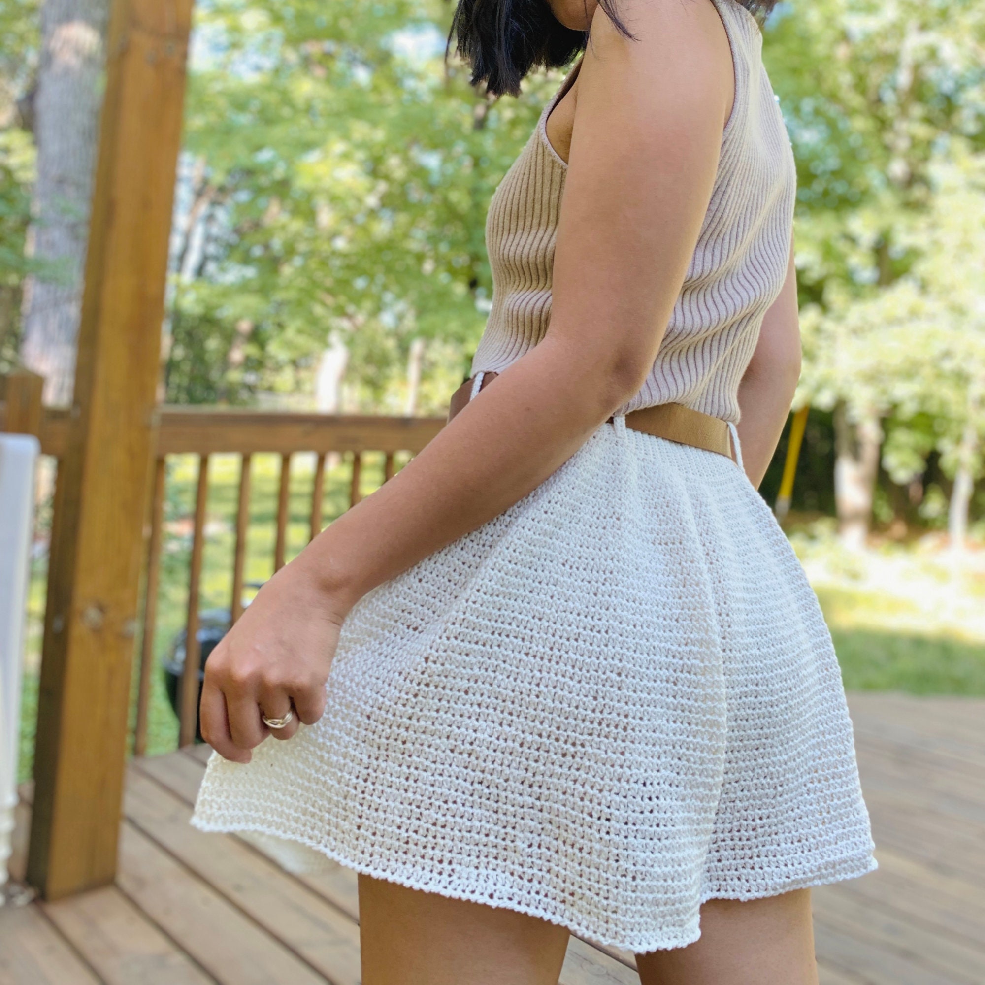 Crochet Shorts Pattern PDF With Follow Along Video Tutorial