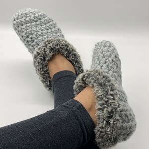 Crochet Slipper Pattern: Comfy Cozy Slippers for Women (PDF & Video Tutorial) image 5