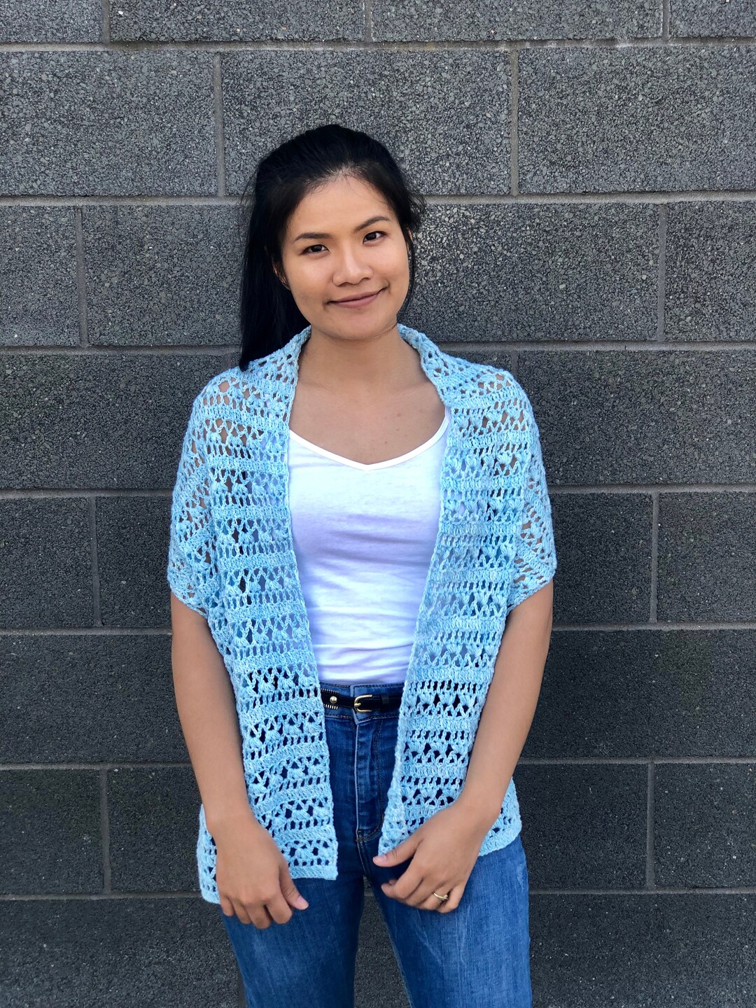Lacey Crochet Scarf Pattern PDF (video Tutorial Included) - Etsy