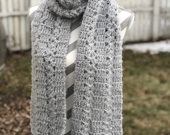 Crochet Scarf PDF pattern (Includes free video tutorial)