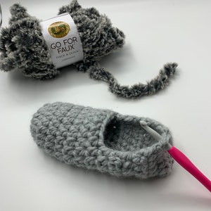Crochet Slipper Pattern: Comfy Cozy Slippers for Women (PDF & Video Tutorial) image 9