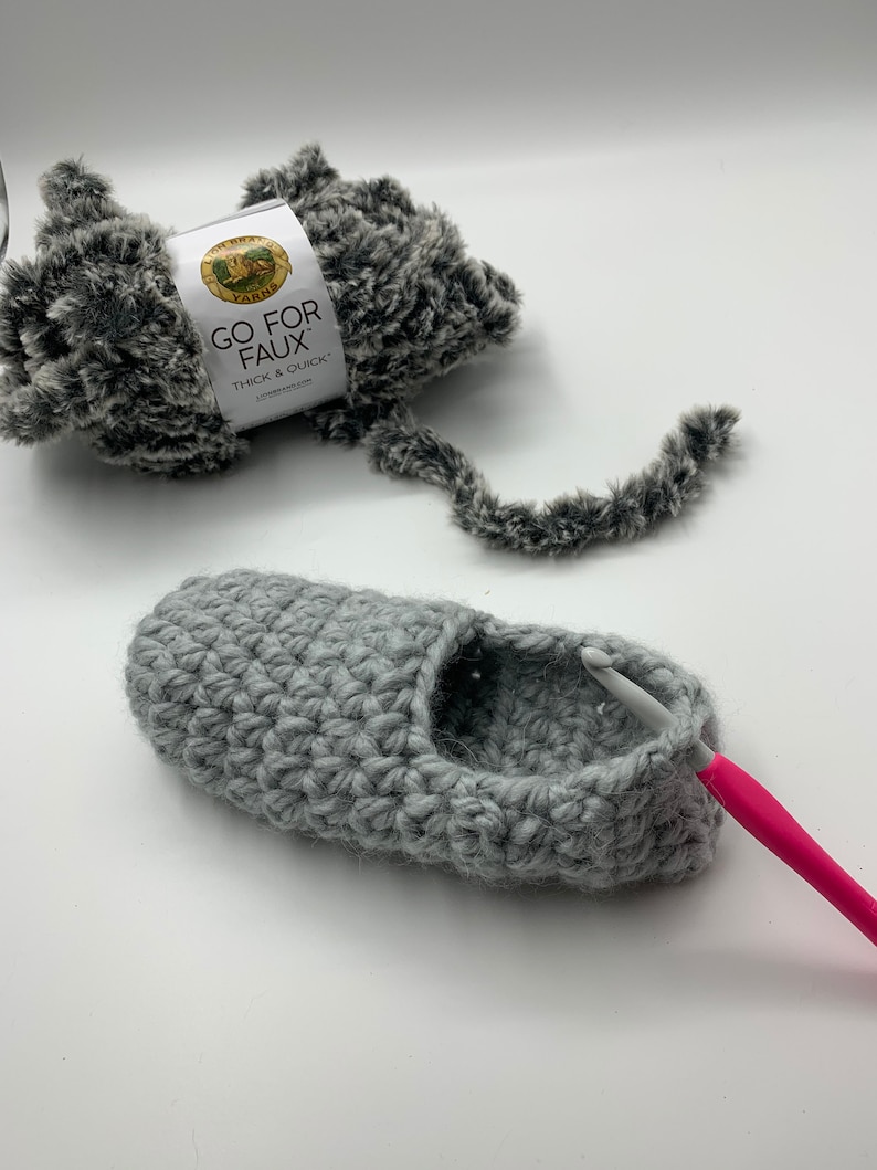Crochet Slipper Pattern: Comfy Cozy Slippers for Women (PDF & Video Tutorial) image 9