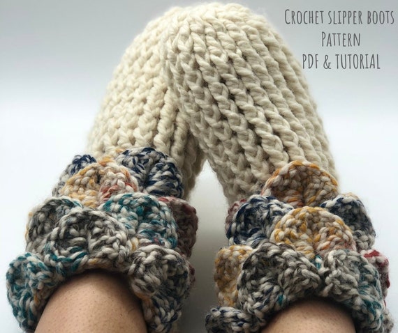 Etsy slipper boots sale