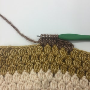 Crochet pattern : Crochet hat pattern Sizes Child, Teen/Adult, Adult larger heads. Pdf file and video tutorial, crochet hat pattern image 5