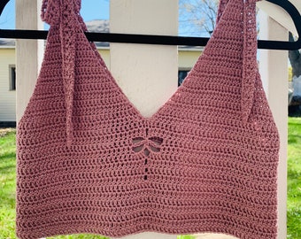 Patroon gehaakte haltertop, zomertop voor beginners, maten XS-XXL (pdf-bestand)