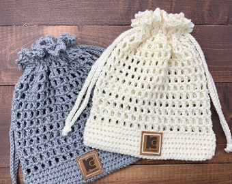 Beginner Crochet Pouch Pattern, Easy Bag Tutorial (PDF File)