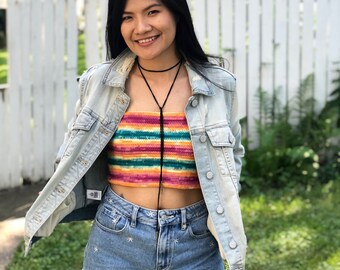 Crochet Tube Top Pattern for Summer Digital Download PDF and Video Tutorial
