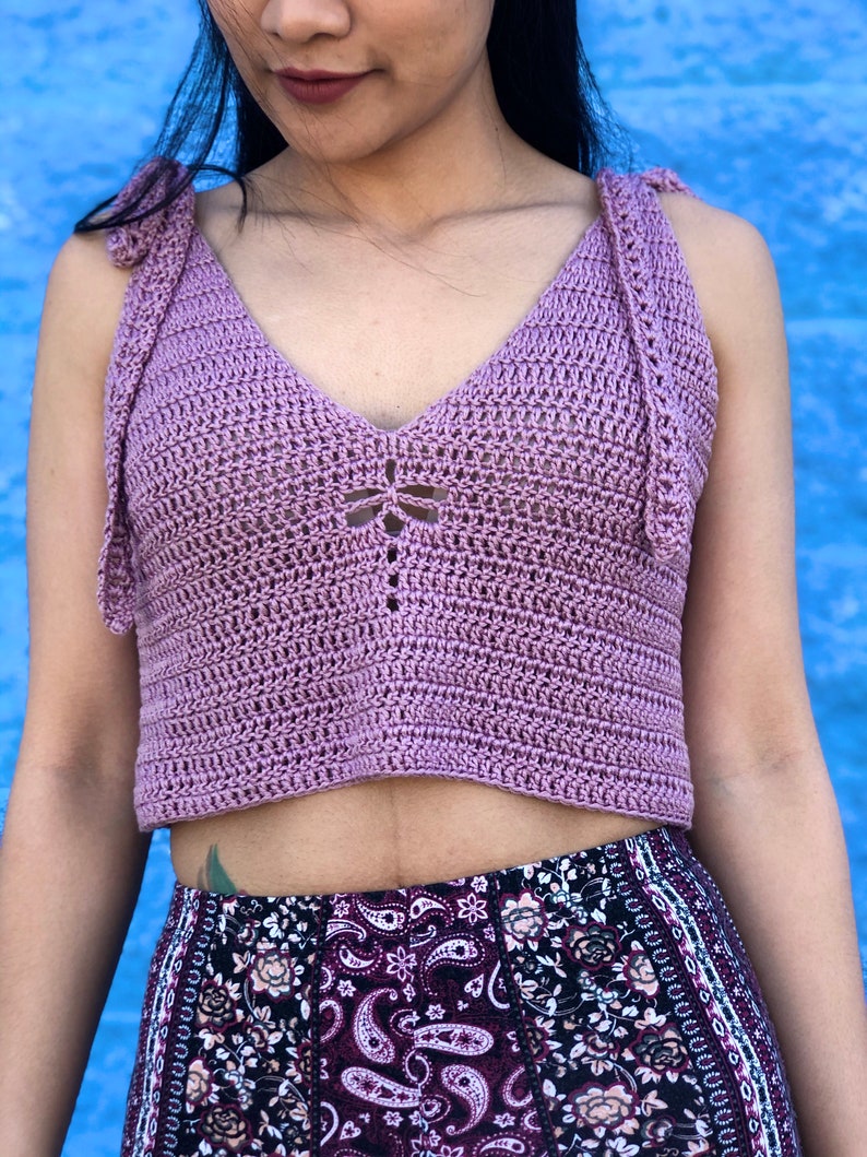 Crochet Pattern Crochet Halter Top and Dress Pattern. Pdf Etsy