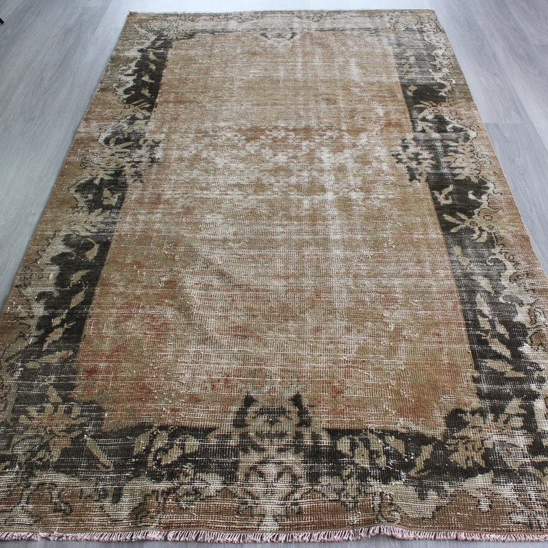 Distressed Rug - Etsy