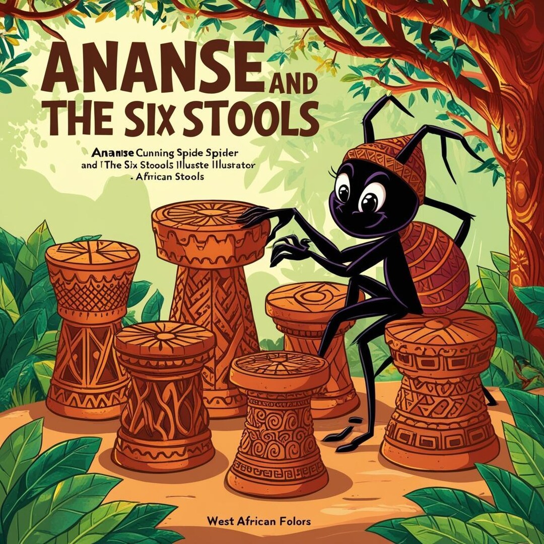 Four Traditional Ananse Stories, African Folklore, African Stories ...
