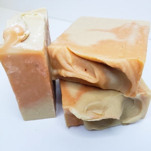 Goat Milk Soap: Clove Orange Scent, Shea Butter, Plant Based