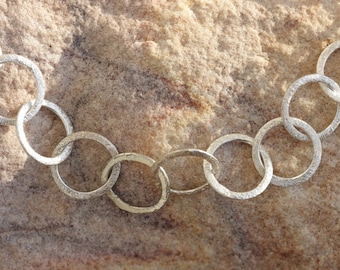 Short link chain 49 cm made of sterling silver