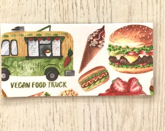 Lesezeichen ,,Food Truck Veggi''