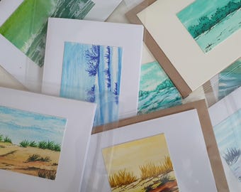 Überraschungsbox |  Kunstkarten Unikate | Wundertüte  | Grußkarten | Postkarten