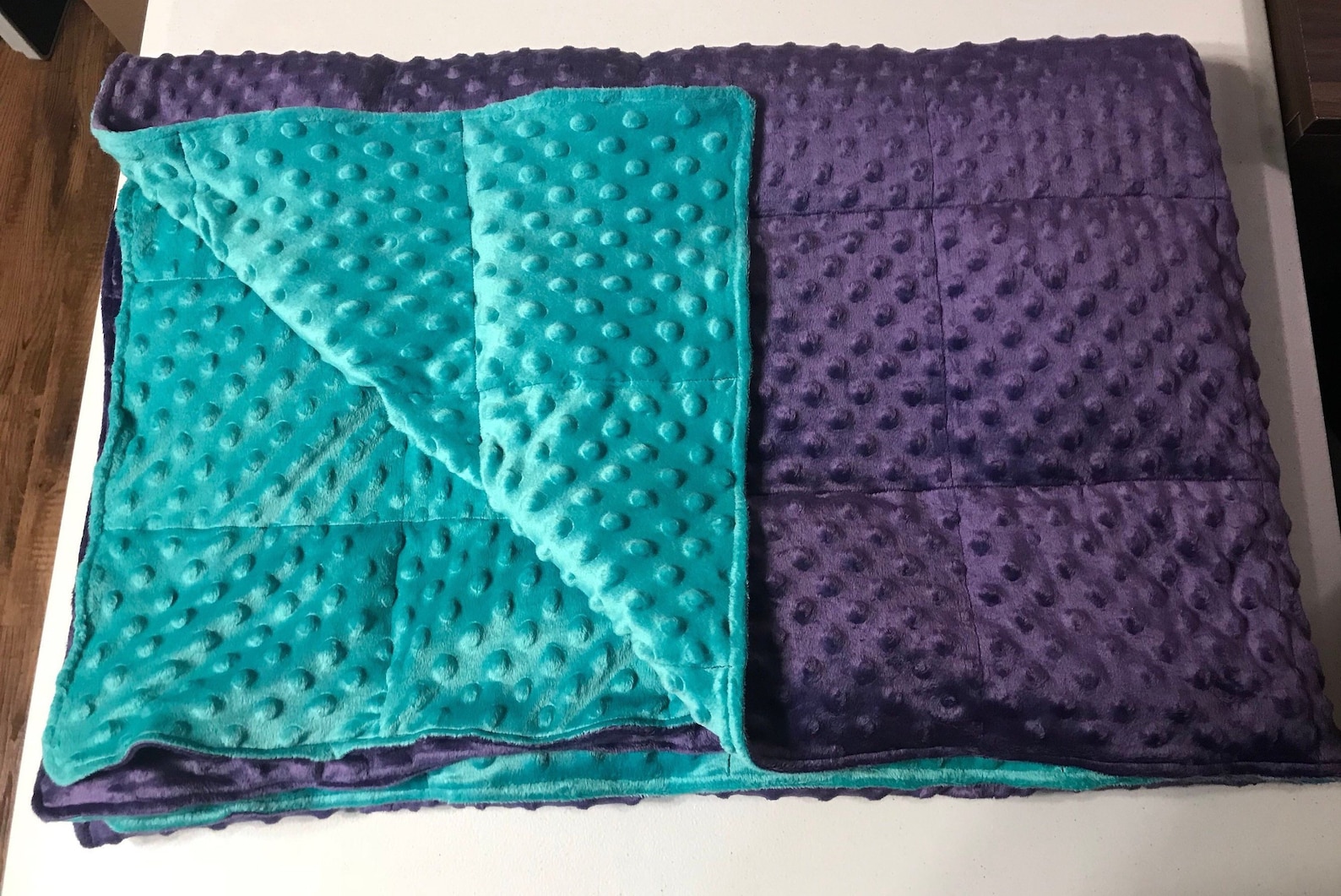 Large Weighted Blanket 50 X 60 2 to 20 Pounds Etsy