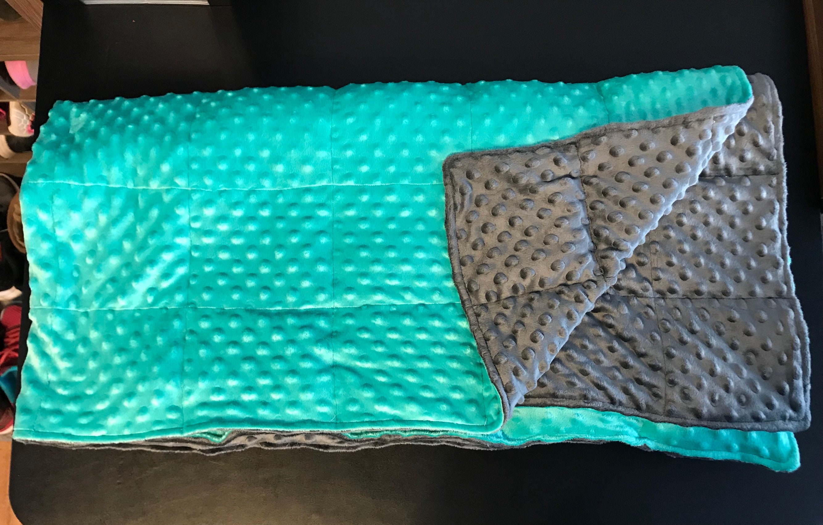 Large Weighted Blanket 50 X 60 2 to 20 Pounds Etsy