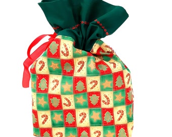 Nikolaussäckchen, Stoffsäckchen, Geschenkeverpackung