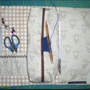 Sewing instructions knitting bag for on the go image 2