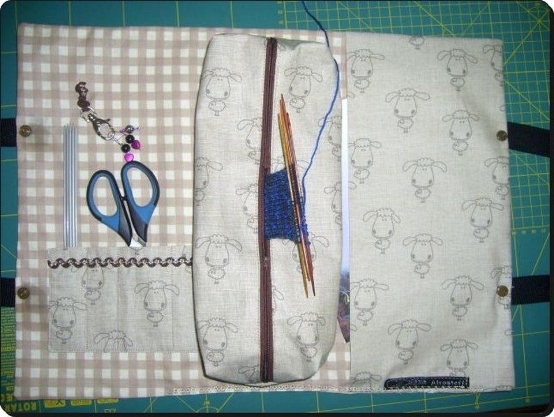 Sewing instructions knitting bag for on the go image 2