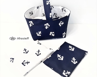 Rice storage pouch, 1 piece, for therapeutic applications, marine