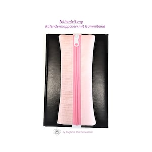 Sewing instructions calendar case with elastic band