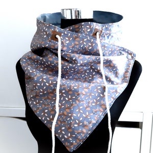 Lace-up scarf, wrap scarf image 2