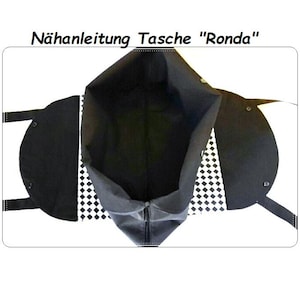 Sewing instructions for the “Ronda” bag, in German