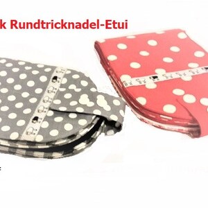 Nähanleitung Rundstricknadel Etui Bild 4