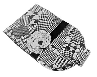 Rundstricknadel Etui Small Deluxe, Hahnentrittmuster