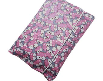 Windeltasche mit rosa Frösche, Wickeltasche