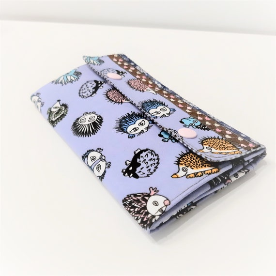 Purse Wallet Purse Hedgehog Etsy