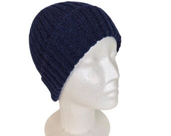 Warme Strickmütze, Wollmütze, gestrickte Wintermütze, Beanie