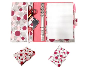 Ring binder organizer A5, writing folder