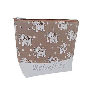 Reiseapotheke, Medizintasche, Notfalltasche mit Elefanten Motiv